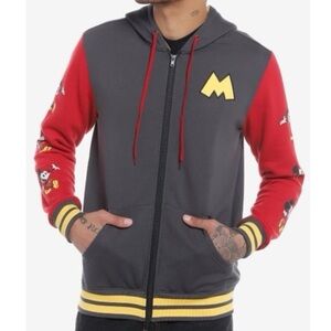 Hot Topic Disney mickey mouse and friends varsity Hoodie unisex xs